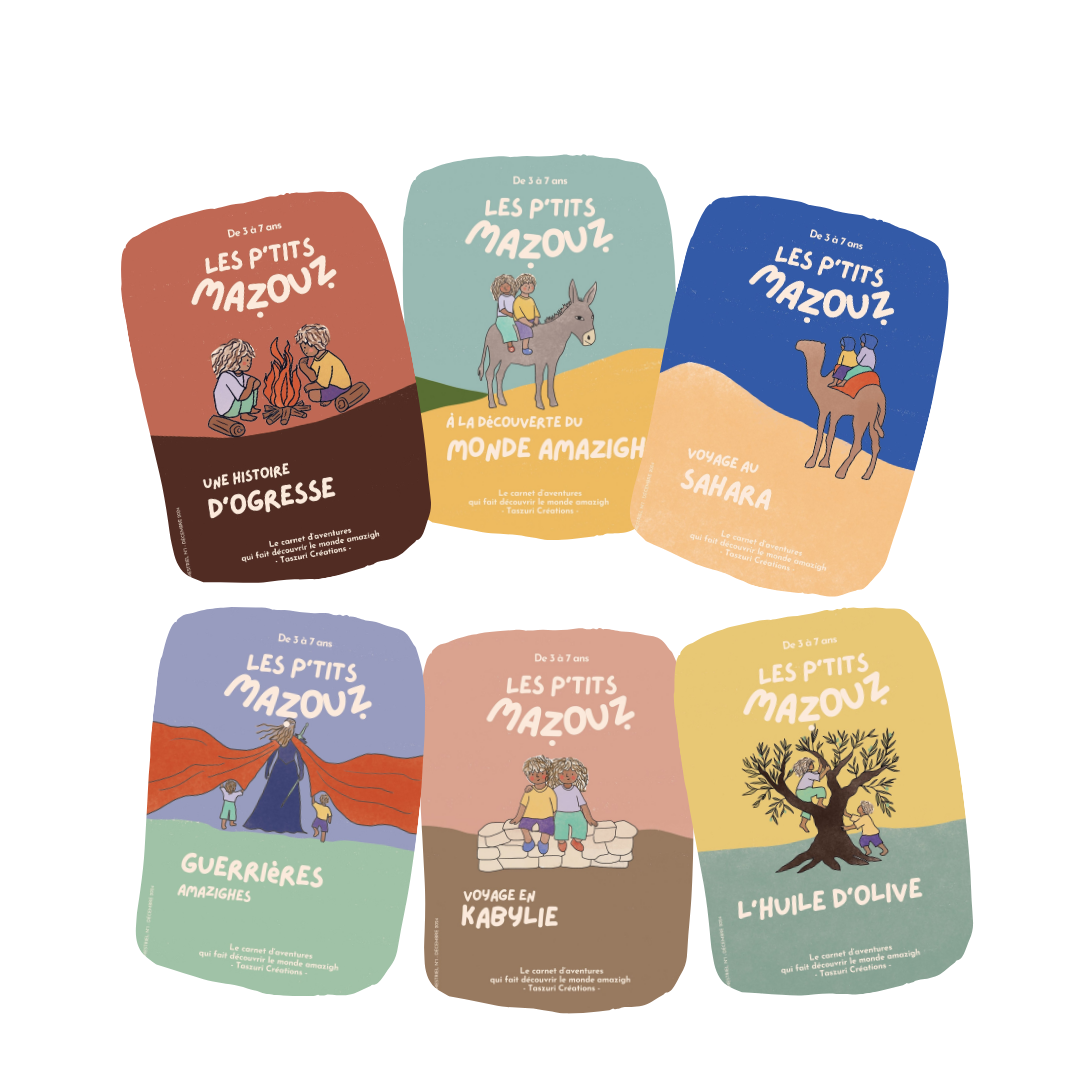 LES P'TITS MAZOUZ - Abonnement 'Immersion' - 12 mois - 6 numéros · 11,50 € / numéro