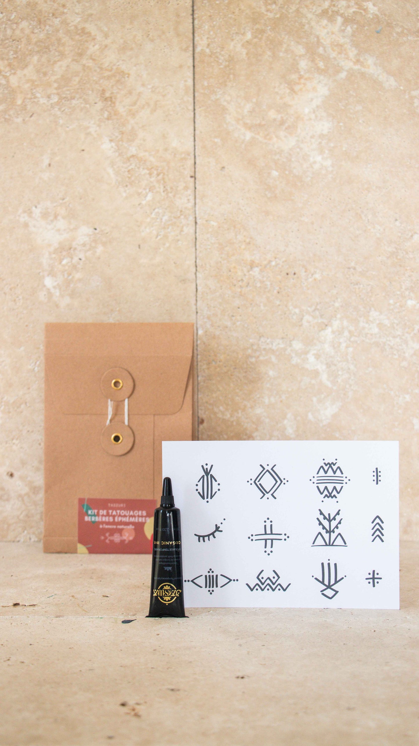 Kit DÉCOUVERTE - Tatouages berbères éphémères