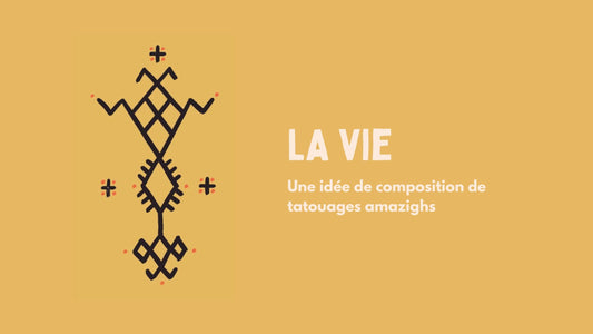 Un tatouage amazigh qui symbolise la vie