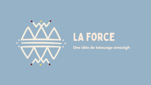 Une idée de tatouage amazigh symbole de force