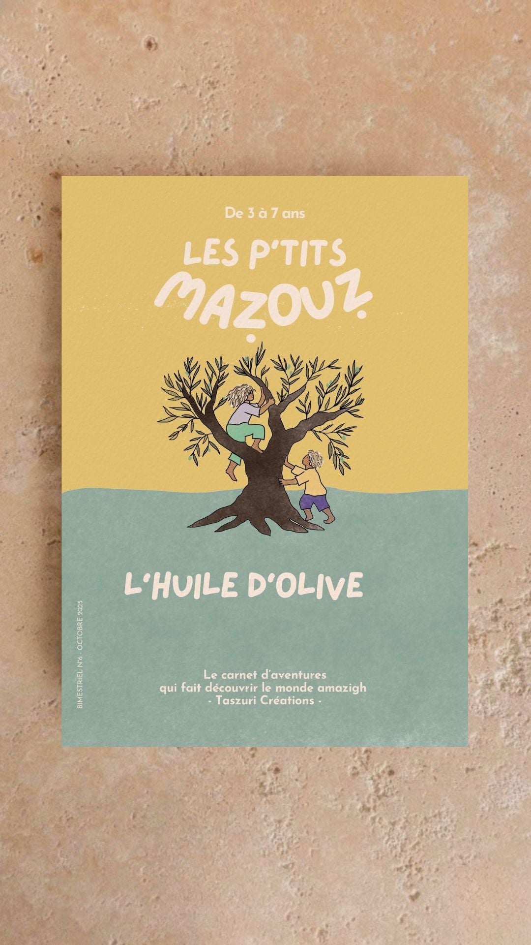L'huile d'olive - LES P'TITS MAZOUZ