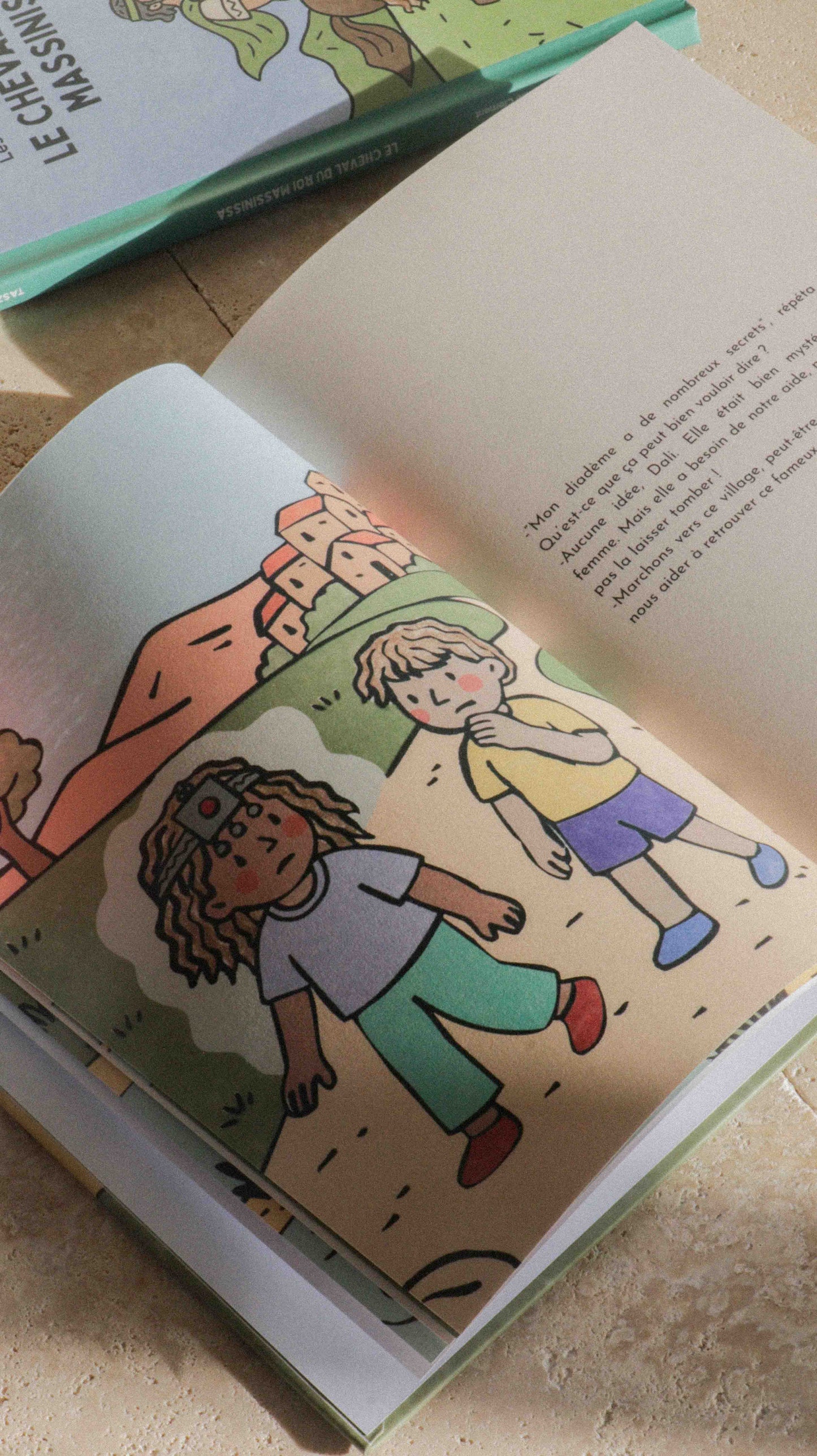 LIVRE - Le diadème aux milles secrets - Les aventures de Lila et Dali