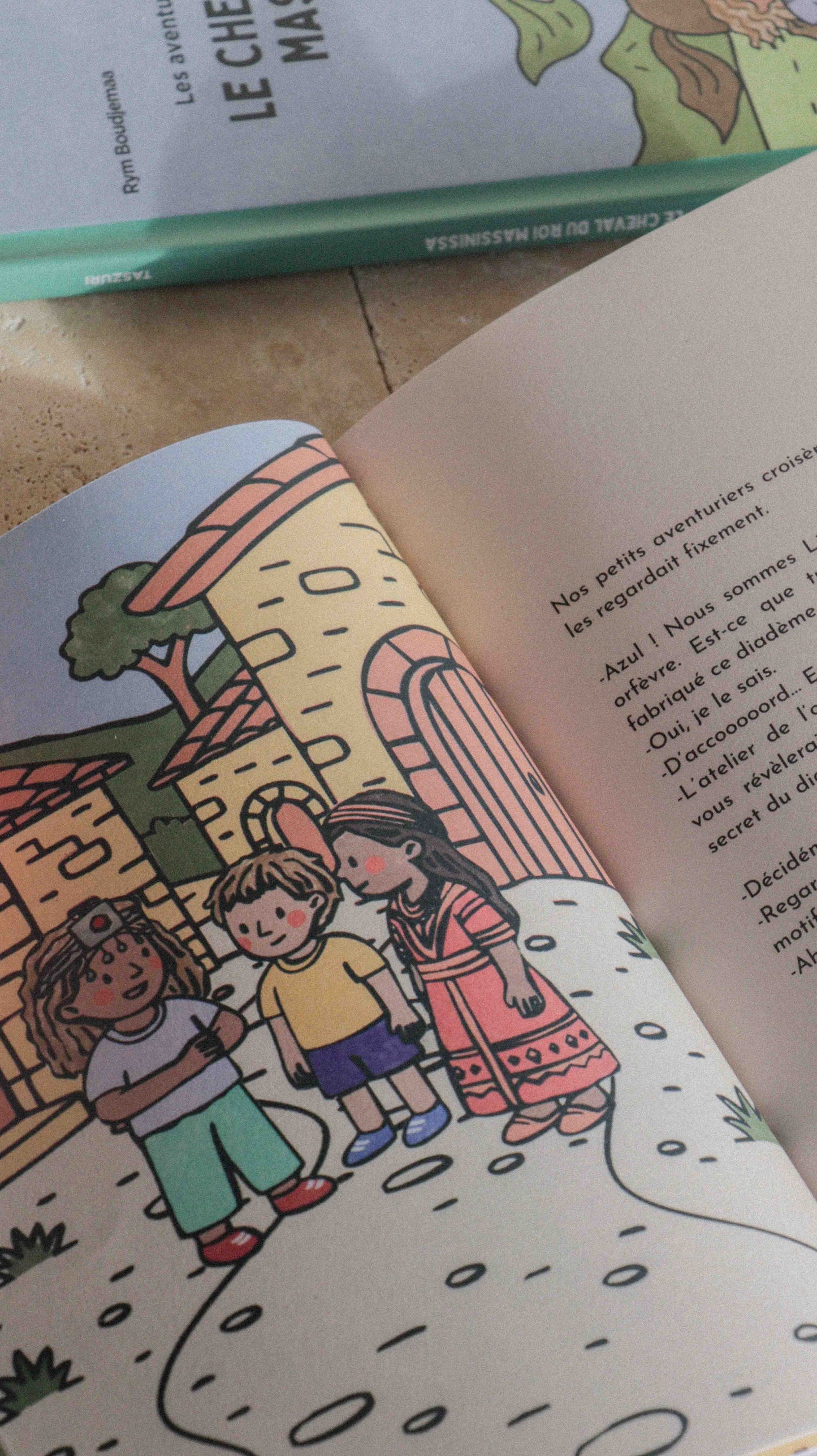 LIVRE - Le diadème aux milles secrets - Les aventures de Lila et Dali