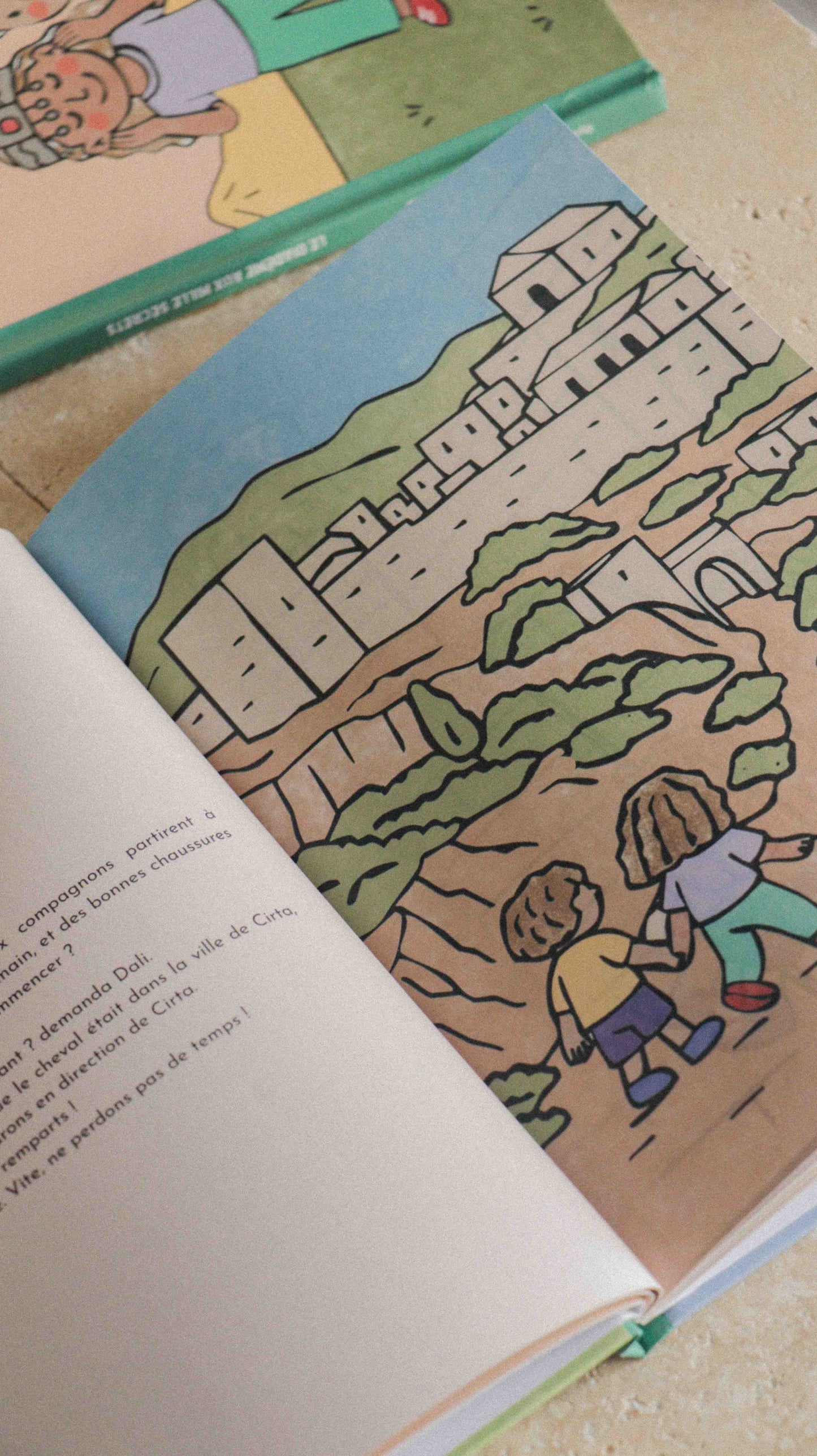 LIVRE - Le cheval du roi Massinissa - Les aventures de Lila et Dali