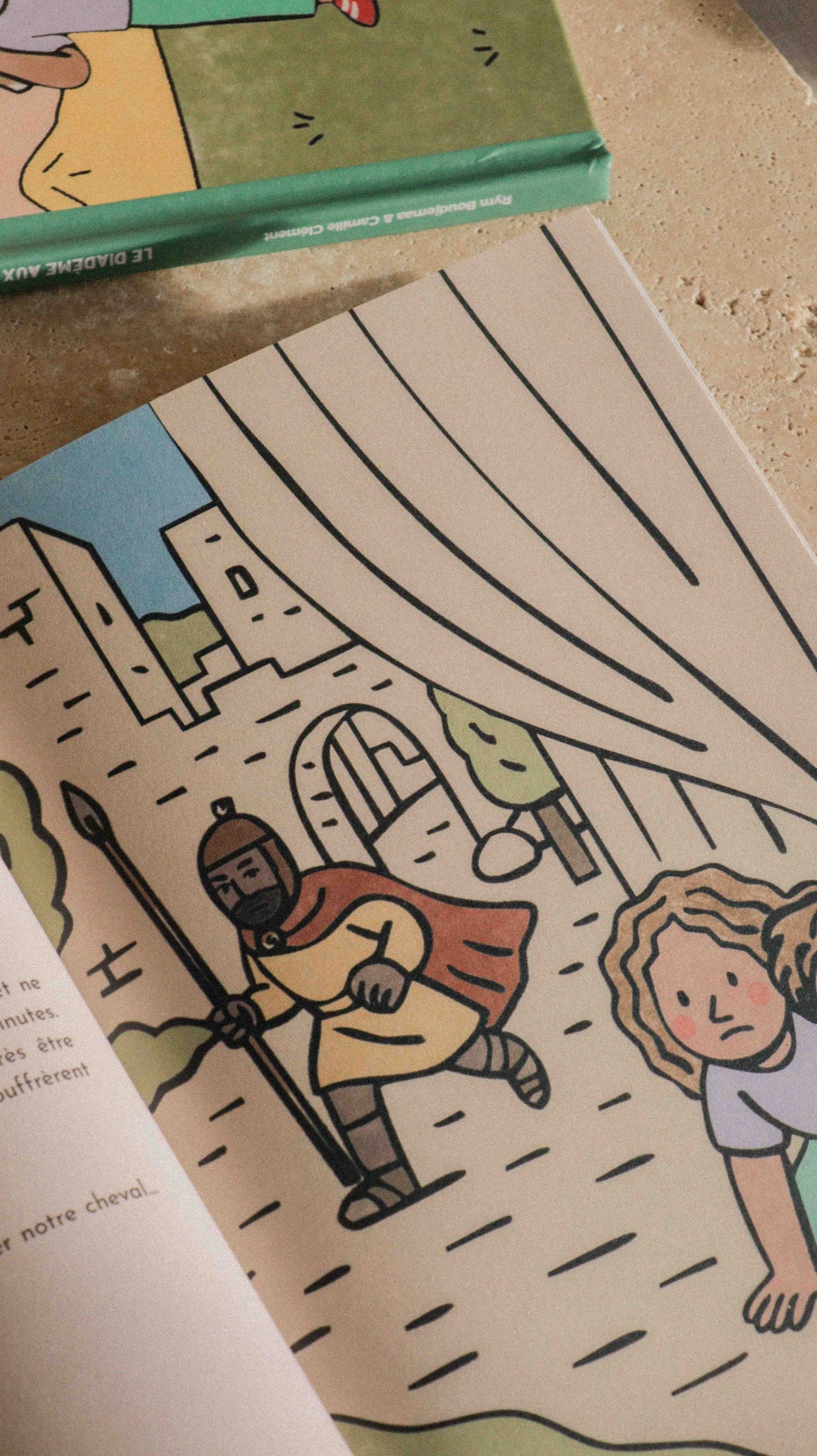 LIVRE - Le cheval du roi Massinissa - Les aventures de Lila et Dali