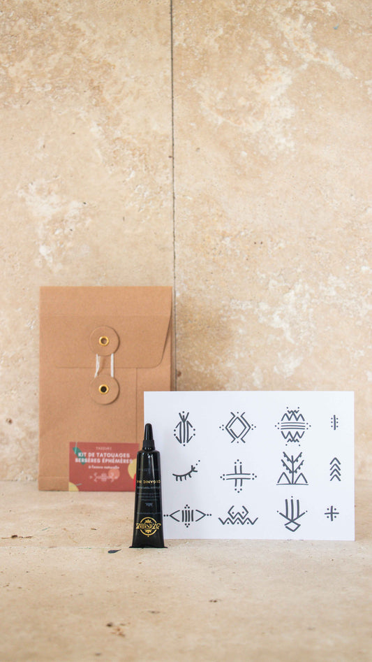 Kit DÉCOUVERTE - Tatouages berbères éphémères