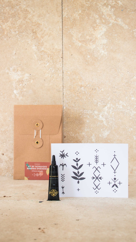 Kit NATURE - Tatouages berbères éphémères