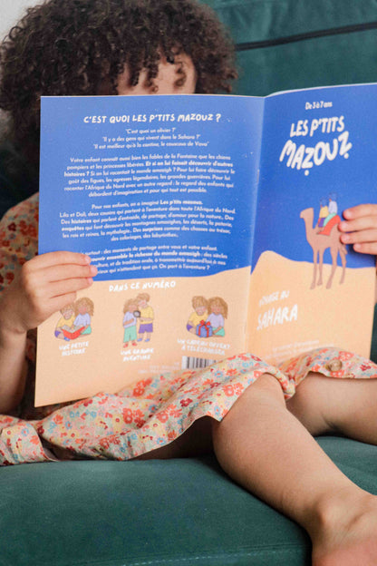 LES P'TITS MAZOUZ - Abonnement 'Découverte' - 6 mois - 3 numéros · 13 € / numéro