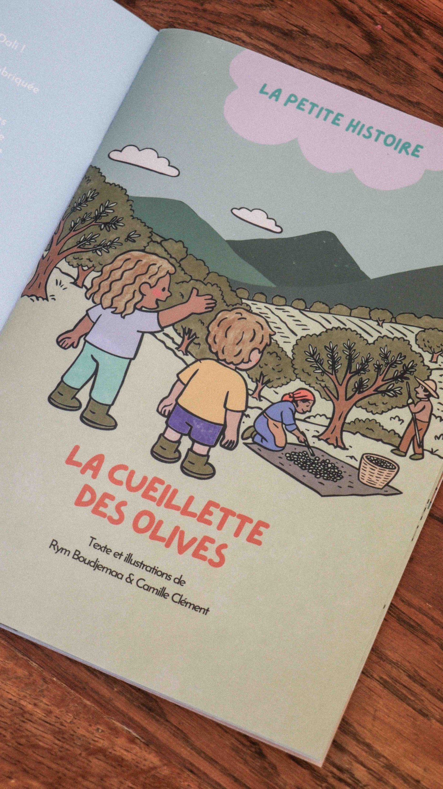 L'huile d'olive - LES P'TITS MAZOUZ