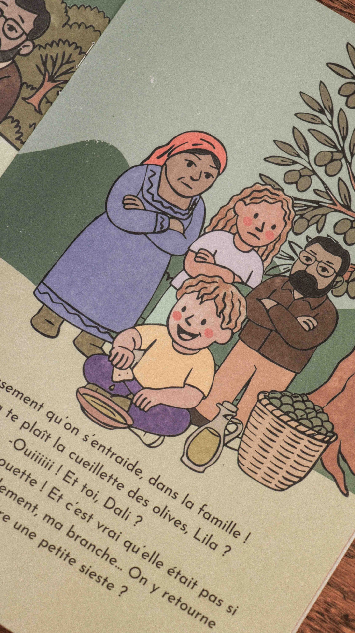 L'huile d'olive - LES P'TITS MAZOUZ