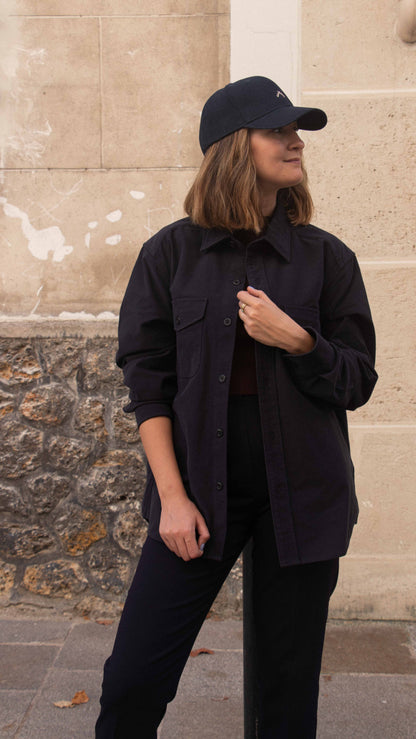 DAMYA - Casquette bleu marine