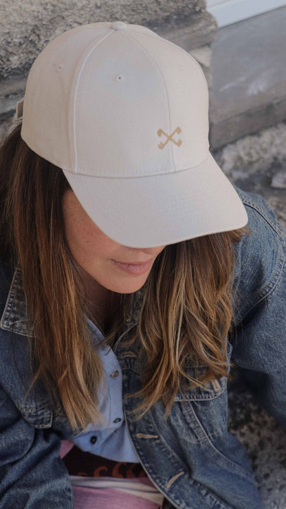 DAMYA - Casquette écrue