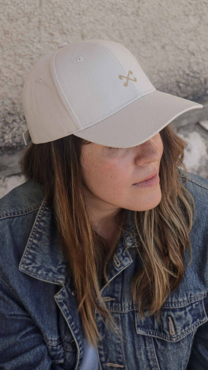 DAMYA - Casquette écrue
