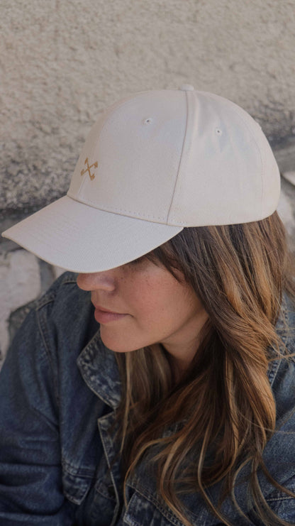 DAMYA - Casquette écrue