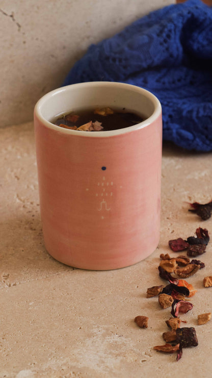 RIF - Mug en céramique artisanal pêche