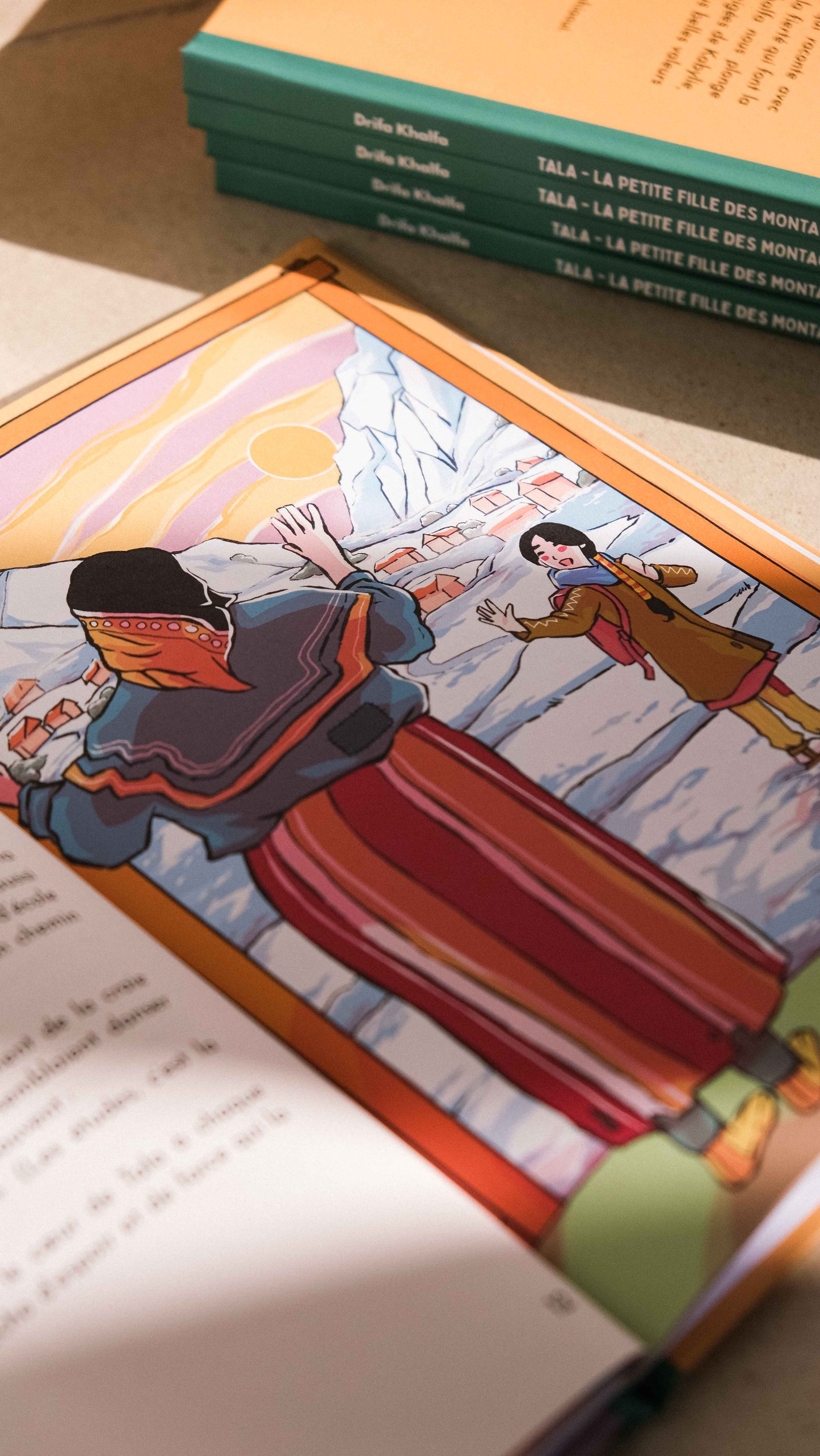 LIVRE 7 à 12 ans - Tala - La petite fille des montagnes de Kabylie par Drifa Khalfa