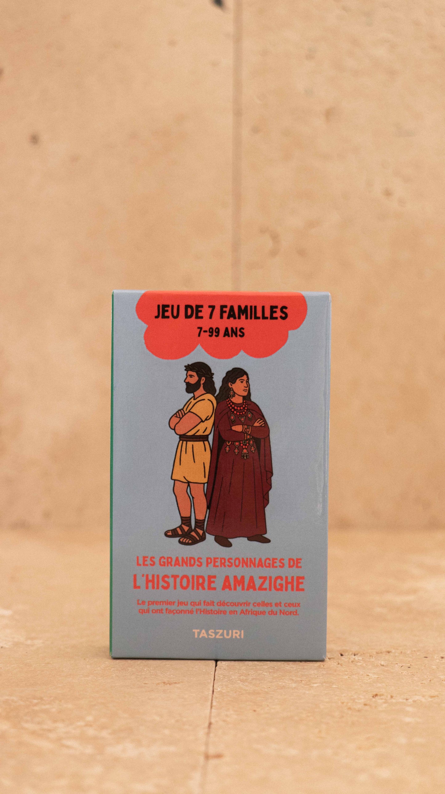 Jeu de 7 familles - Les grands personnages de l'Histoire Amazighe