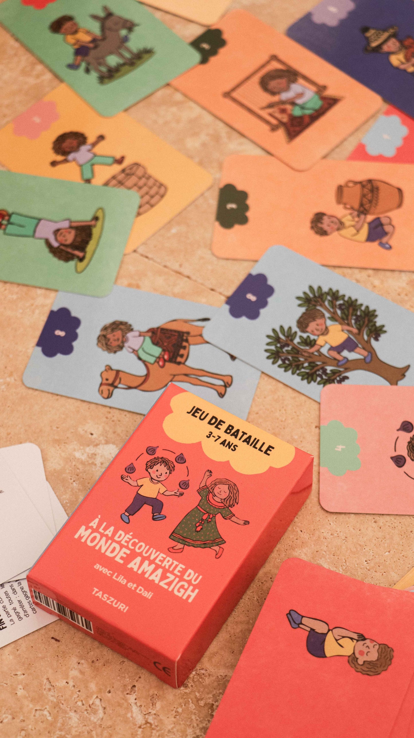 Jeu de bataille - À la découverte du monde amazigh avec Lila et Dali