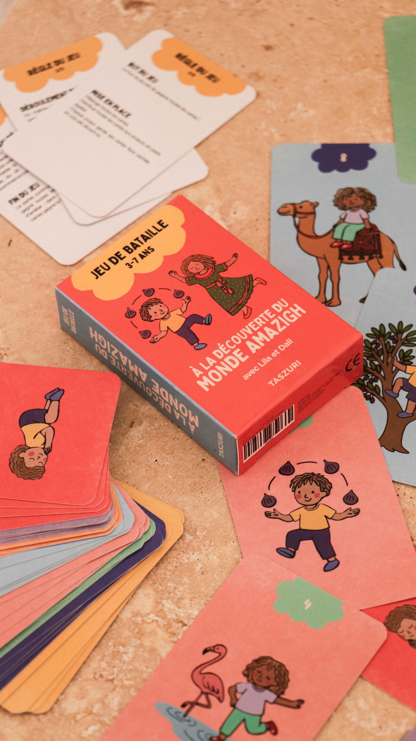 Jeu de bataille - À la découverte du monde amazigh avec Lila et Dali