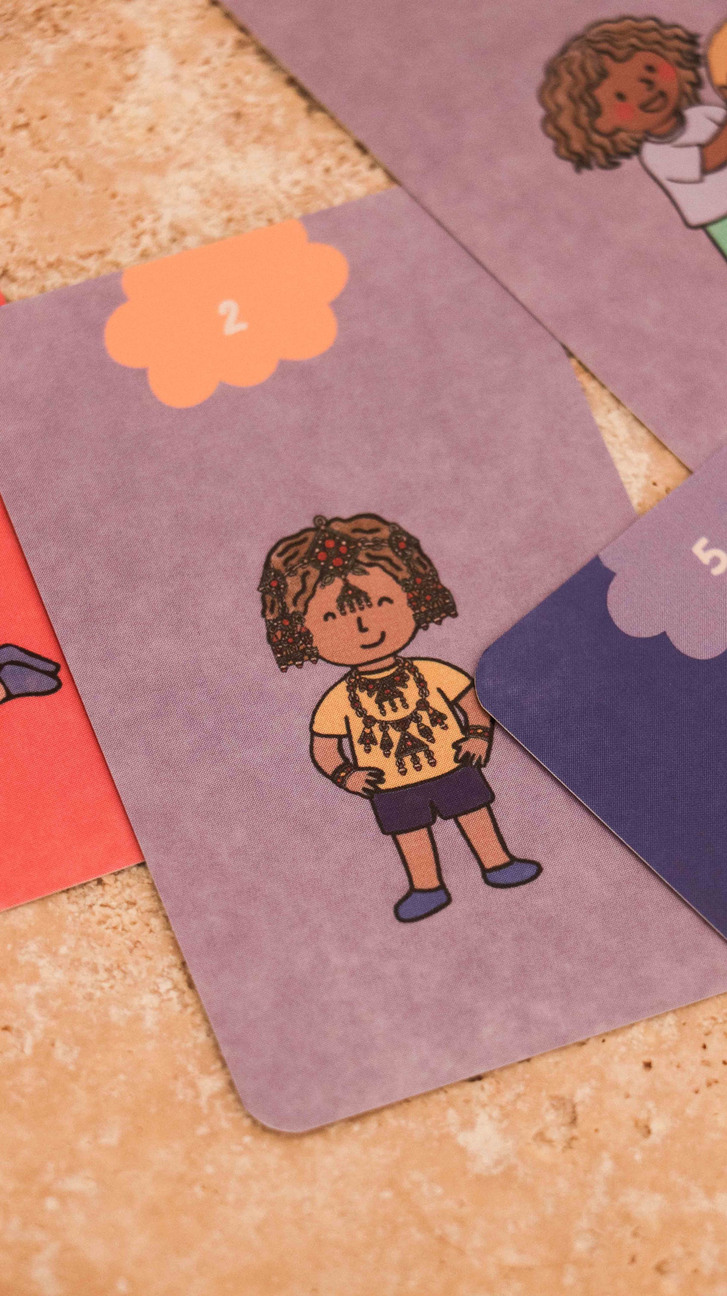 Jeu de bataille - À la découverte du monde amazigh avec Lila et Dali