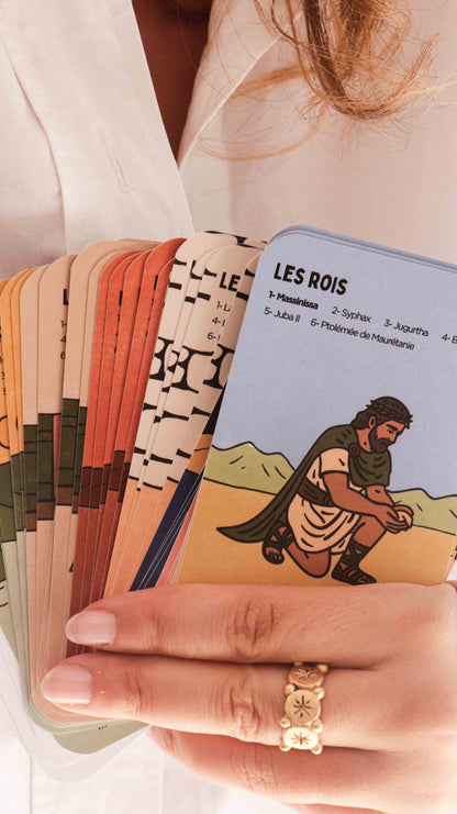 Jeu de 7 familles 7 à 99 ans - Les grands personnages de l'Histoire amazighe